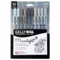 Sakura Gelly Roll Moonlight, Grays, 10PK 50648